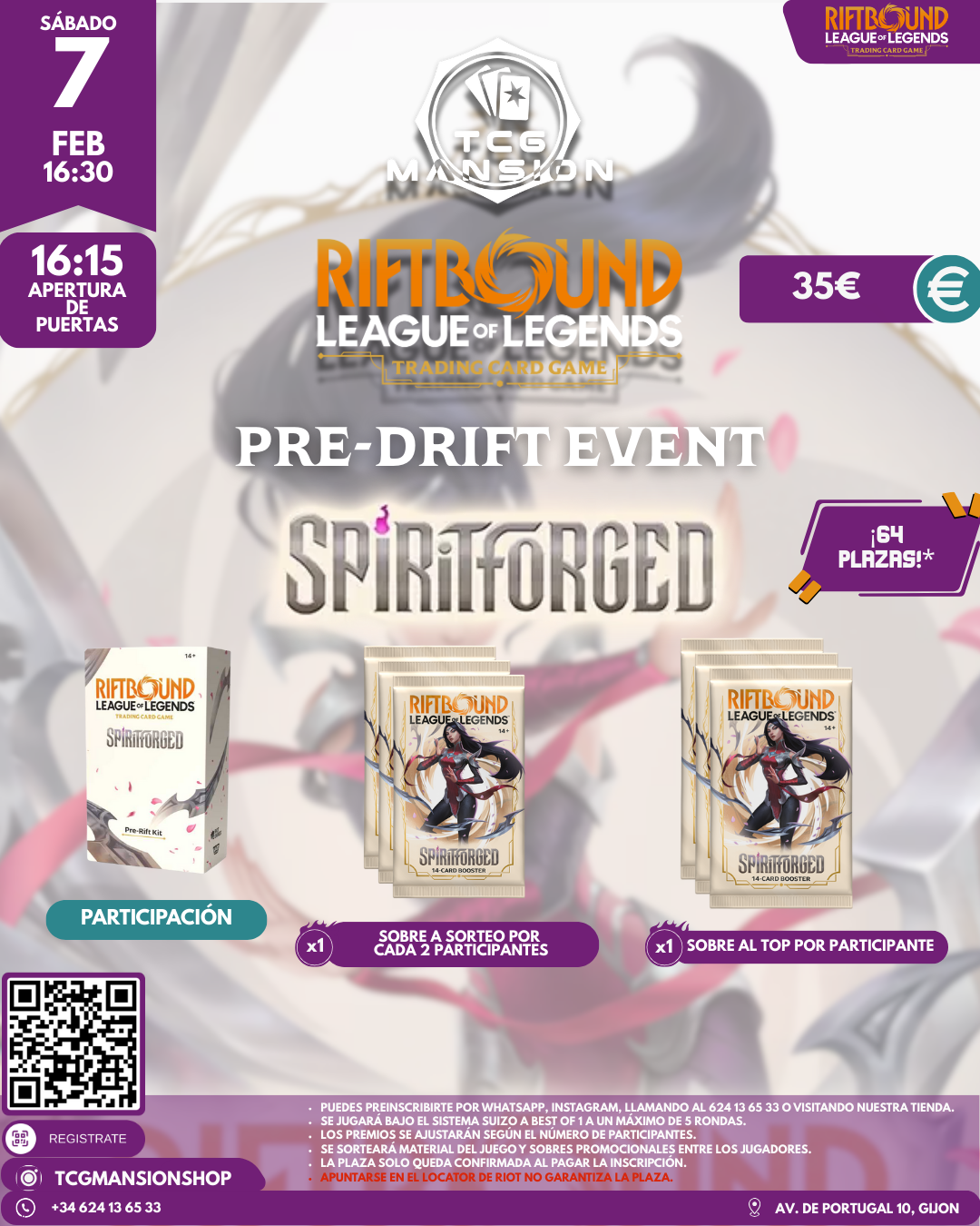 Riftbound Spiritforged Pre-Drift Event